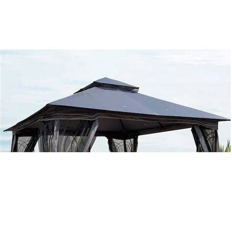 relacing fabric gazebo with metal|replacement canopy only fabric.